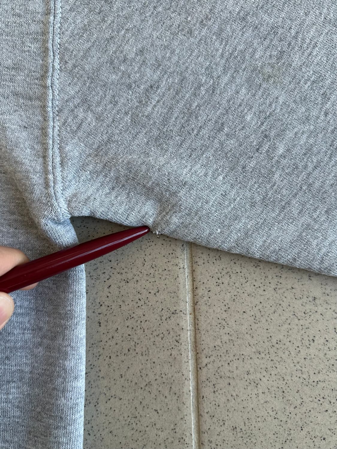 90s 빈티지 러셀 후드 그레이 XL USA 상품이미지6