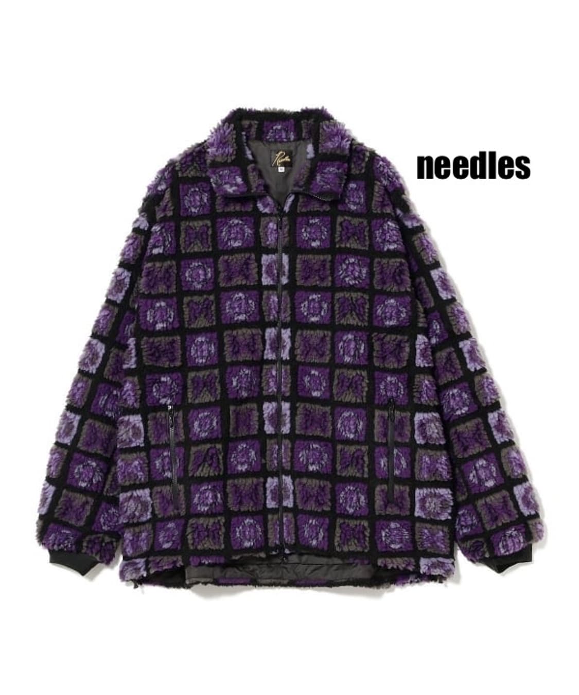 [M][100] 니들스 퍼 자켓 빠삐옹 플레이드 25FW 상품이미지1