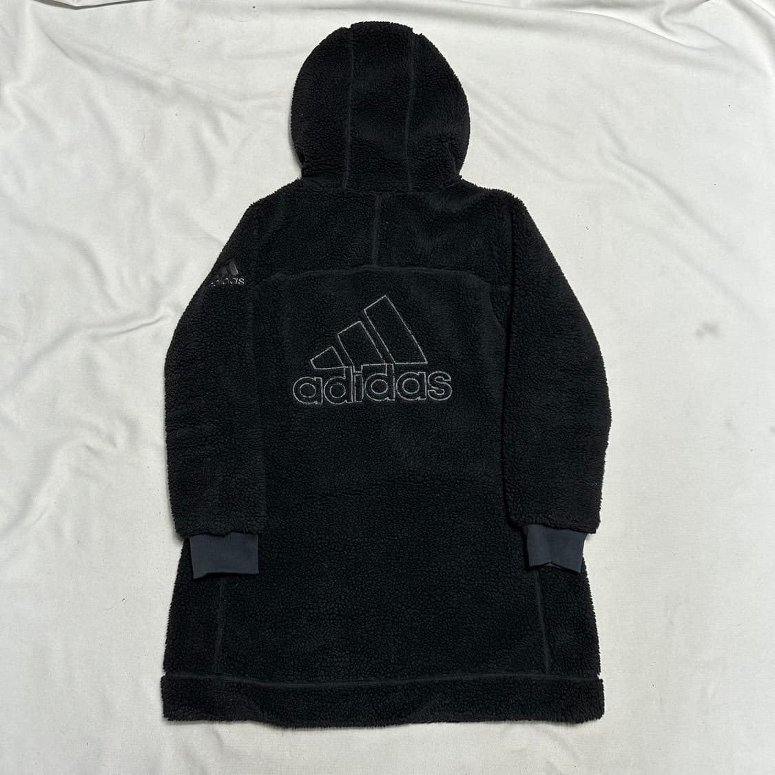 L 아디다스 리버시블 뽀글이 패딩 상품이미지3