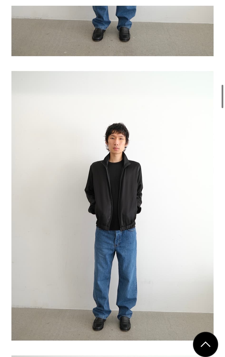 하프시코드 track jacket(black) 집업 상품이미지2