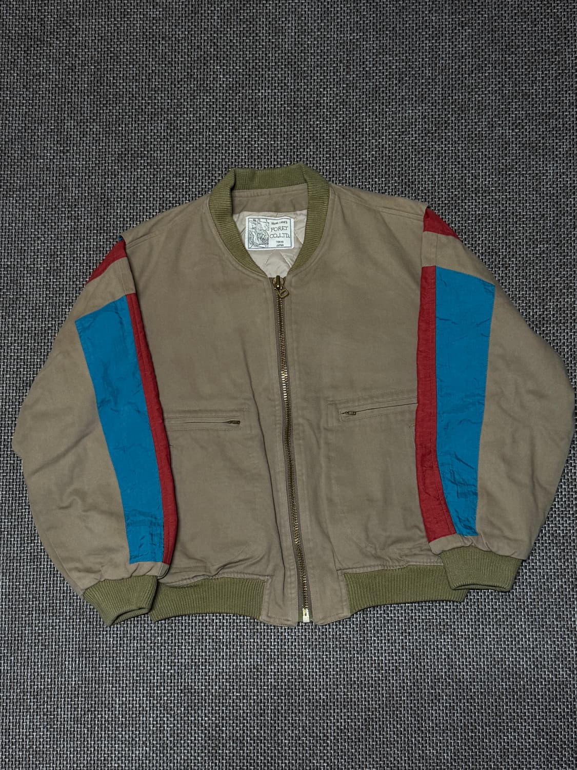 Foret.Co.Ltd 탱커타입 봄버자켓 상품이미지1