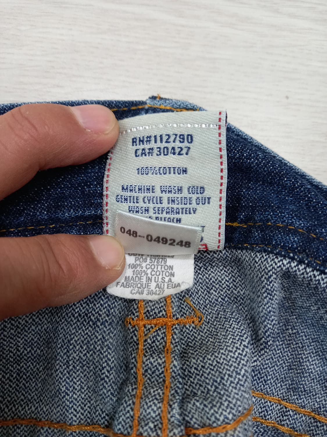 31 트루릴리젼 USA 워싱 일자 리페어진 31-461 상품이미지8