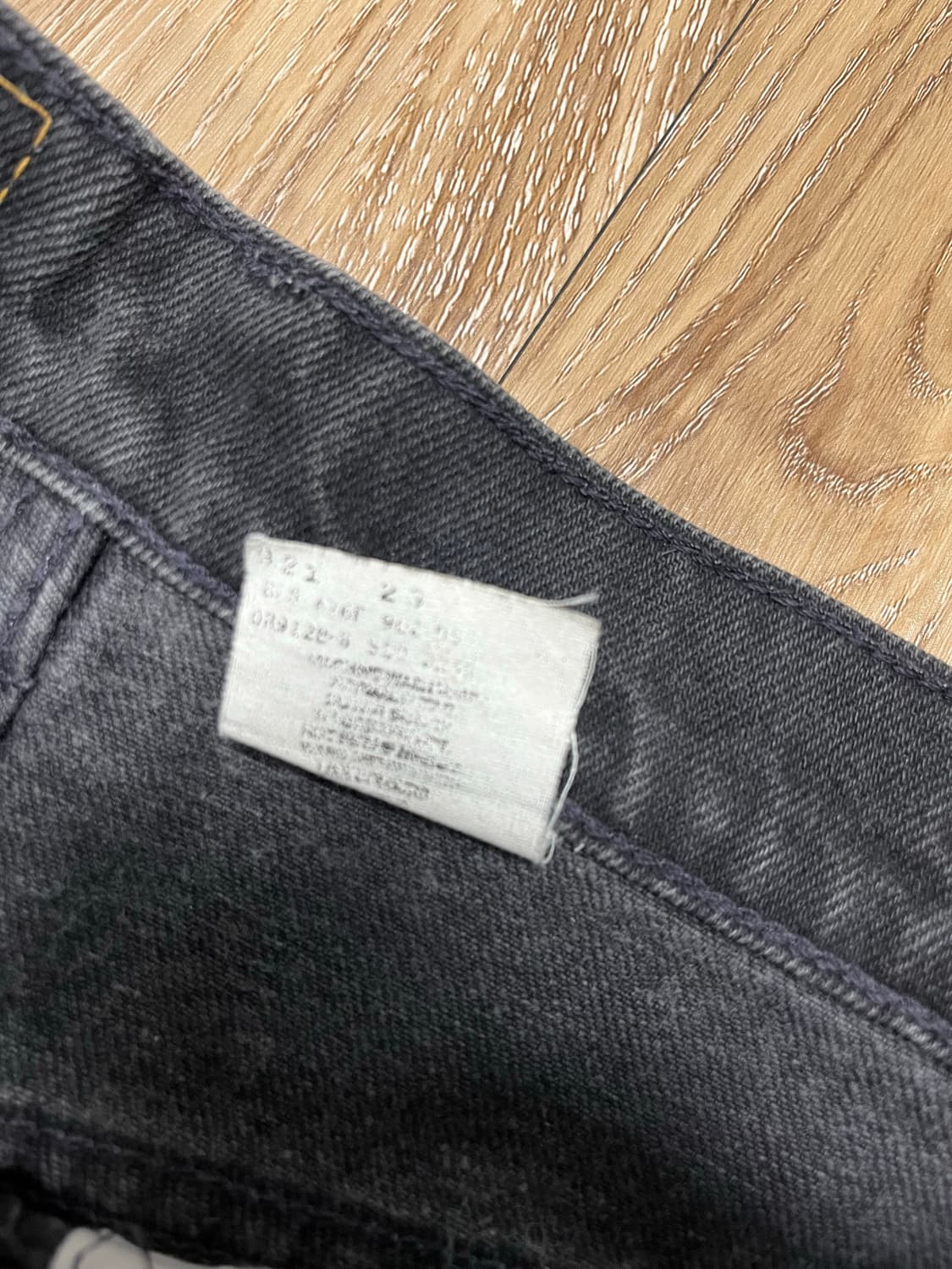 빈티지 리바이스 550 흑청바지 29 상품이미지10