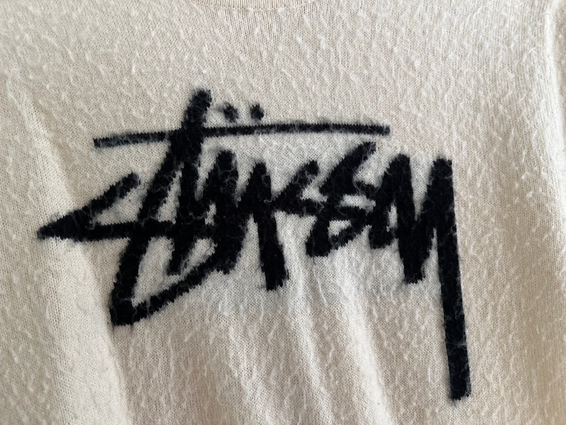 스투시 반팔 니트 S 상품이미지3