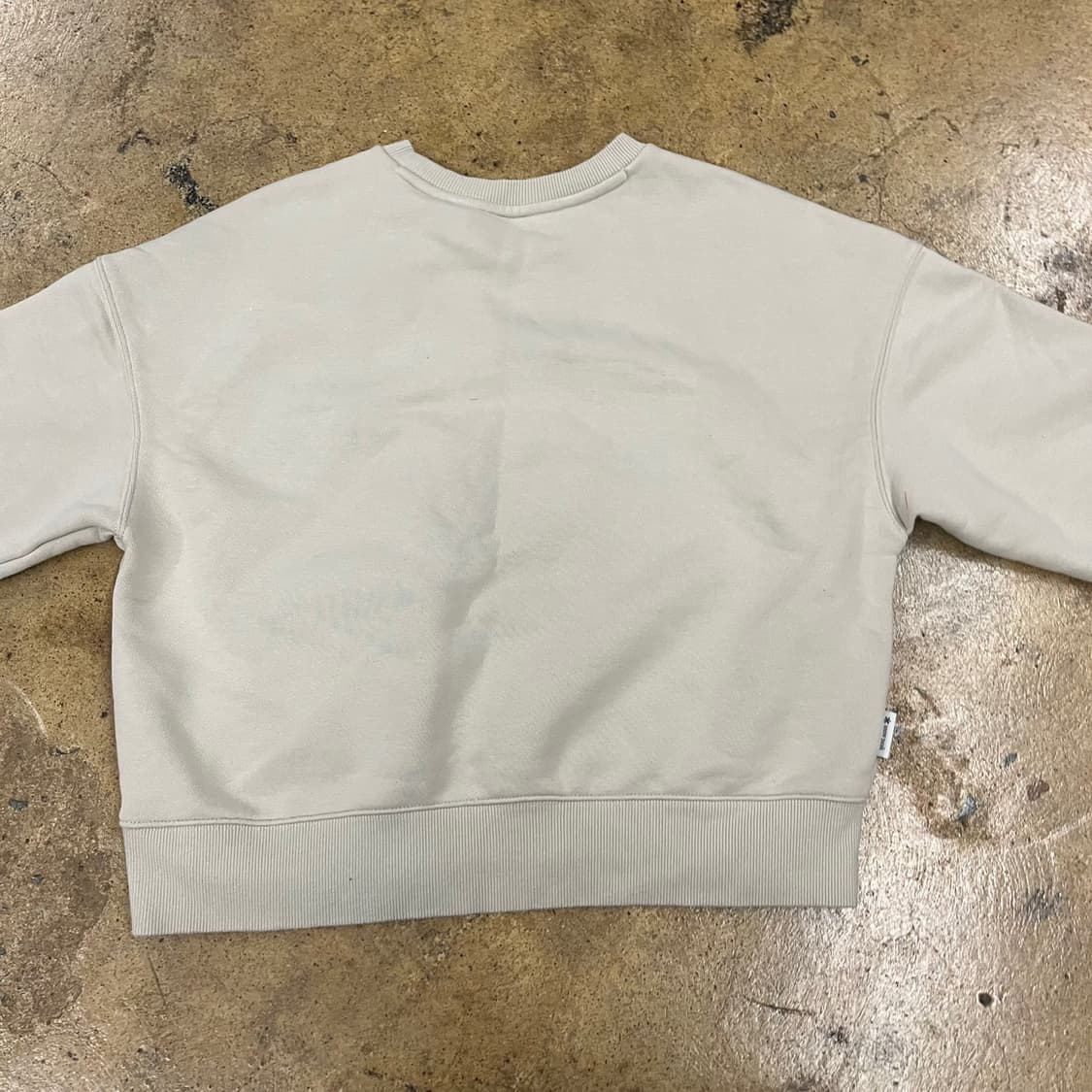 [정품/85] 스노우피크 포켓 맨투맨 티셔츠 아이보리 b18 상품이미지4