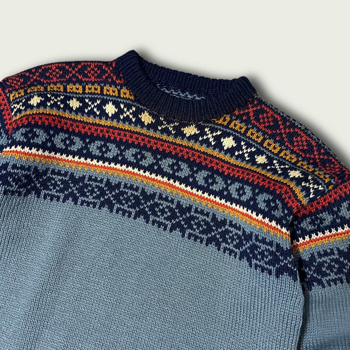 빈티지 노르웨이 페어아일 니트 상품이미지3