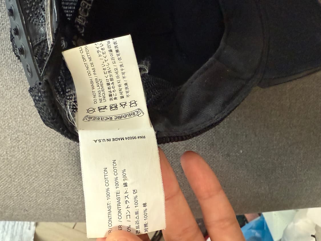 크롬하츠 Fleur de Lis Leather 플레어 참 볼캡 상품이미지8