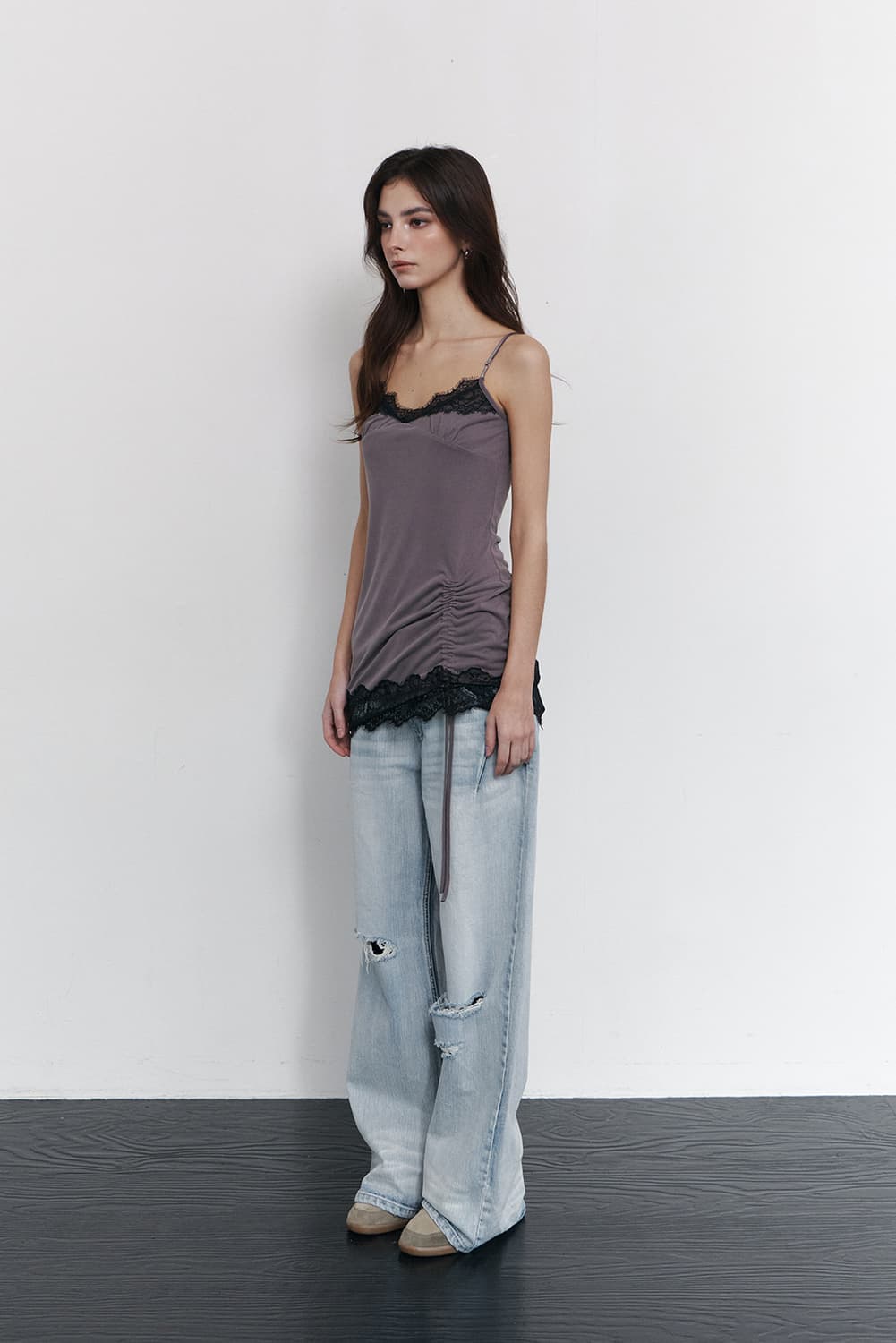 플리즈노팔로우 Pia Lace Slip Mini Dress 상품이미지2