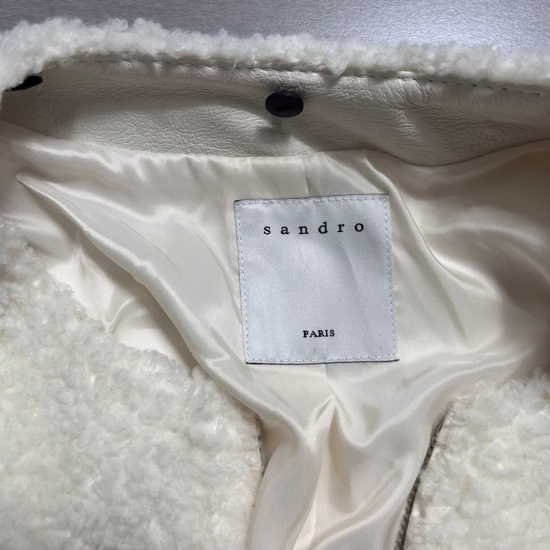 산드로(SANDRO) 퍼 자켓 상품이미지5