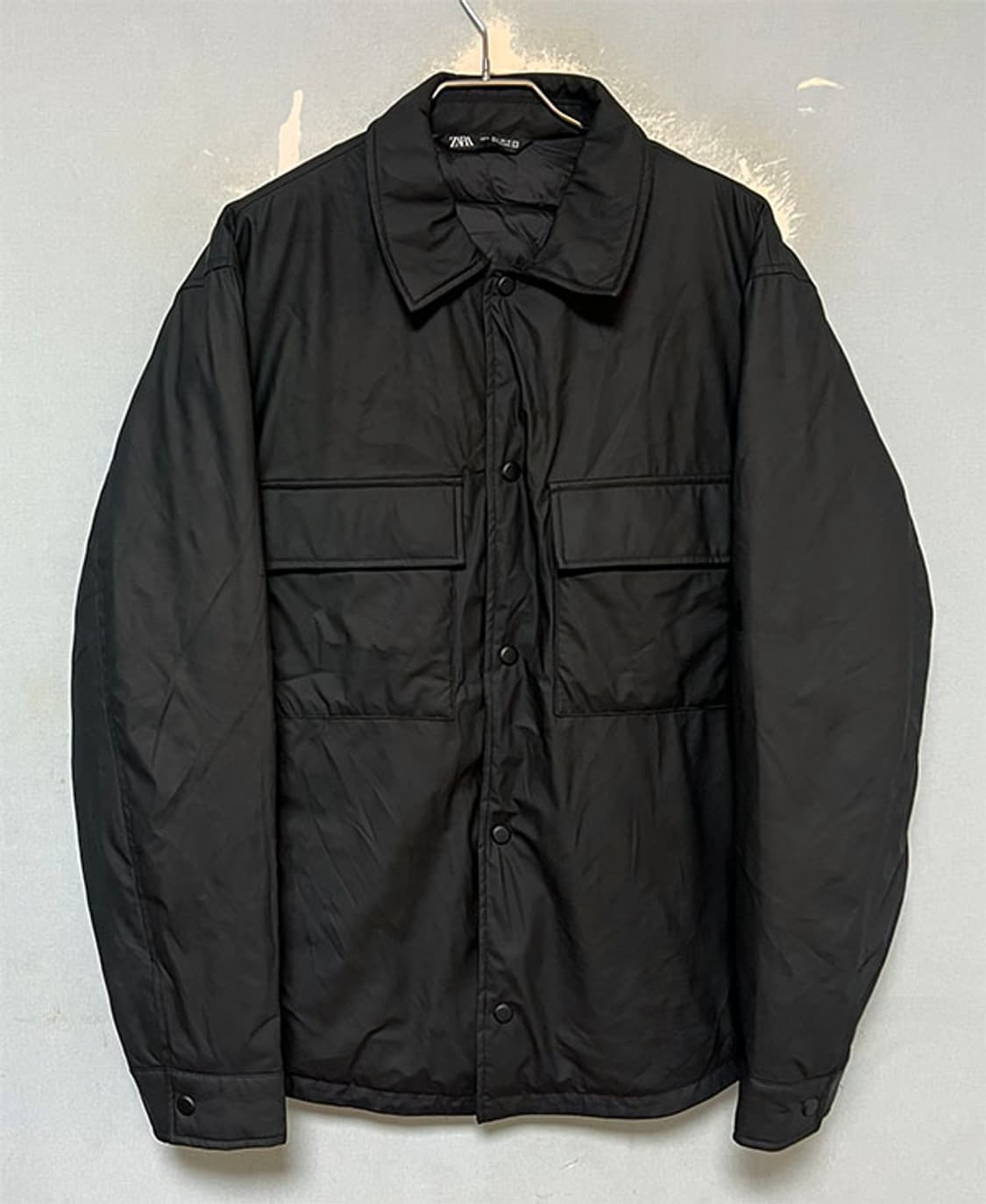 ZARA 자라 남자 패디드 셔츠자켓 새상품 100-105  상품이미지1