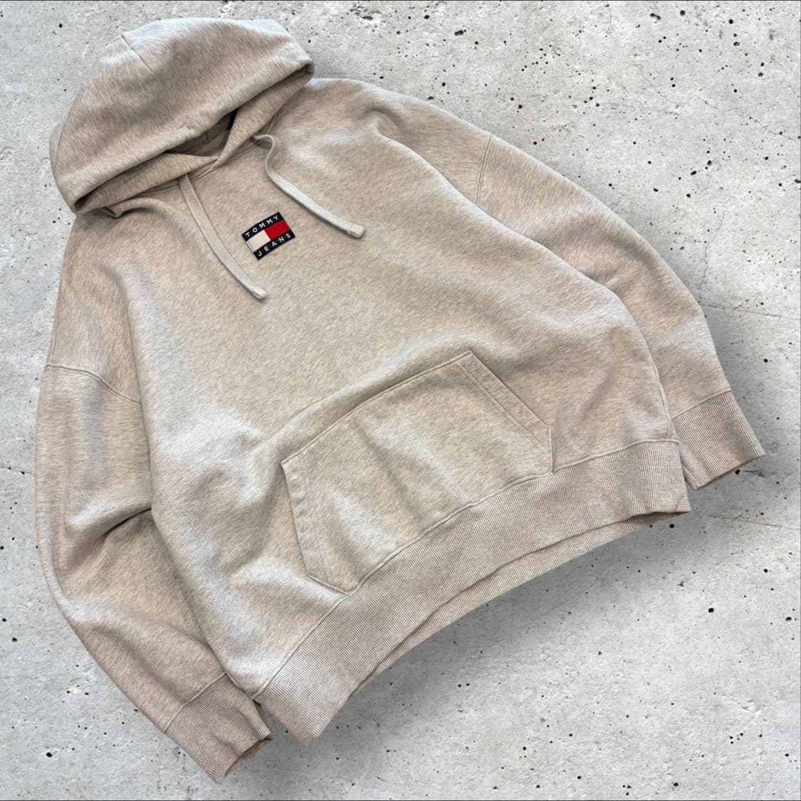 [L] 타미힐피거 진스 그레이 스웻 후드티 C795 상품이미지1