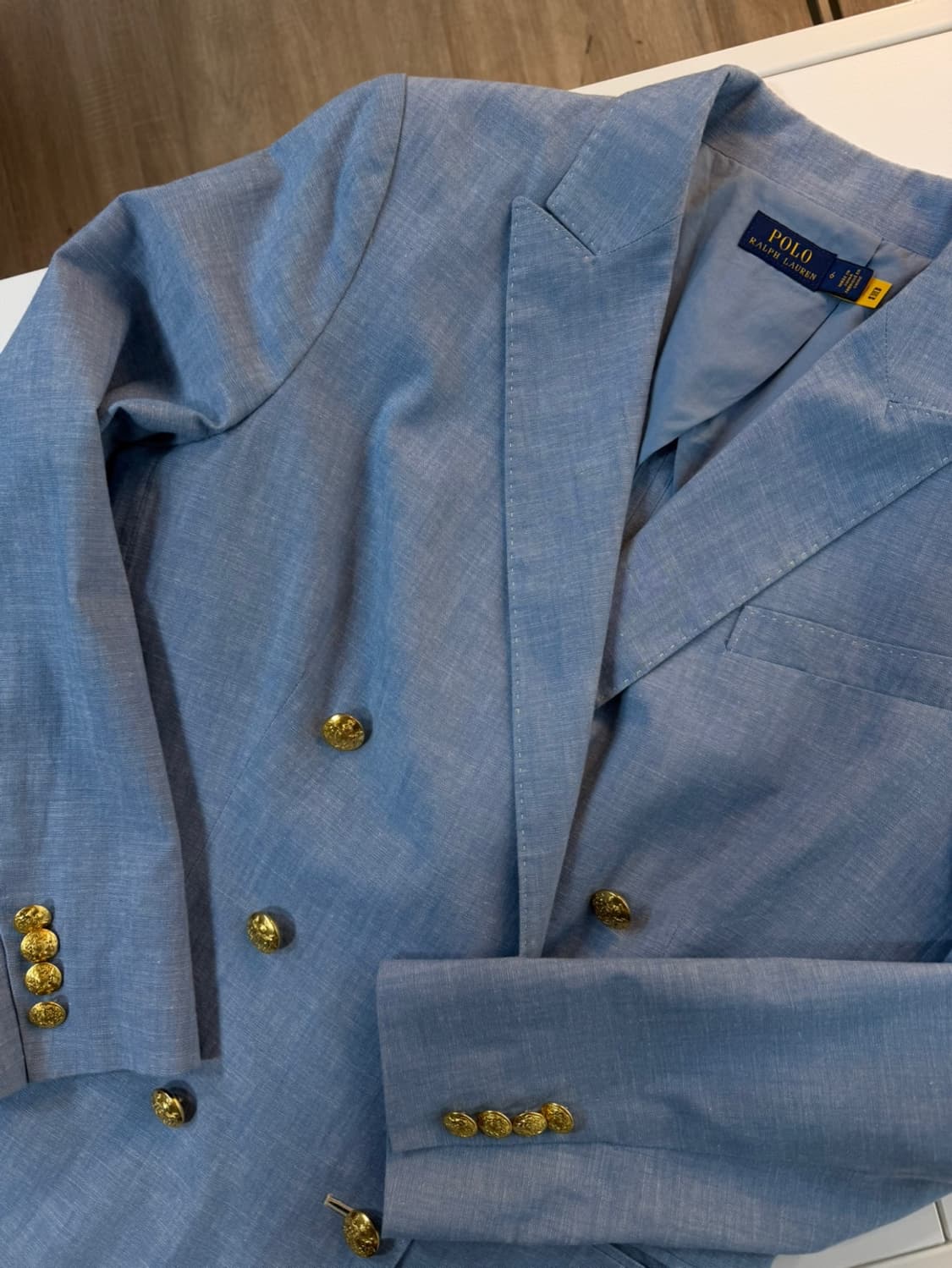 폴로 랄프로렌 더블 브레스티드 금장 자켓 상품이미지1