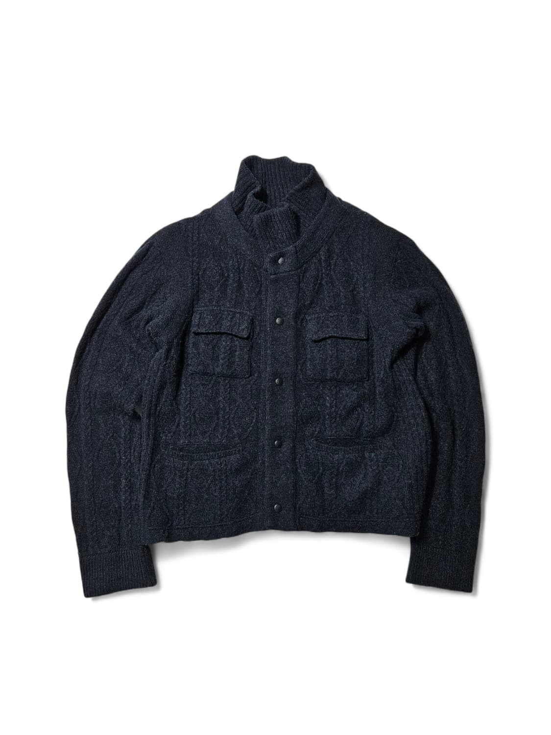 화이트 마운티니어링 니트 자켓 L 상품이미지1