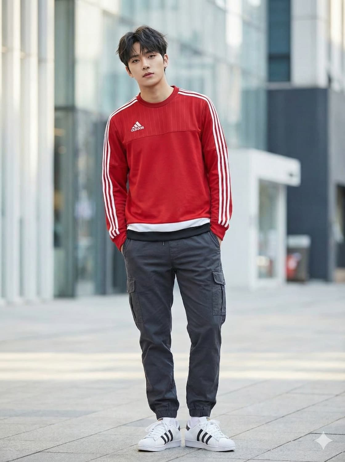 아디다스 티로15 스웨트 탑 맨투맨 상품이미지1