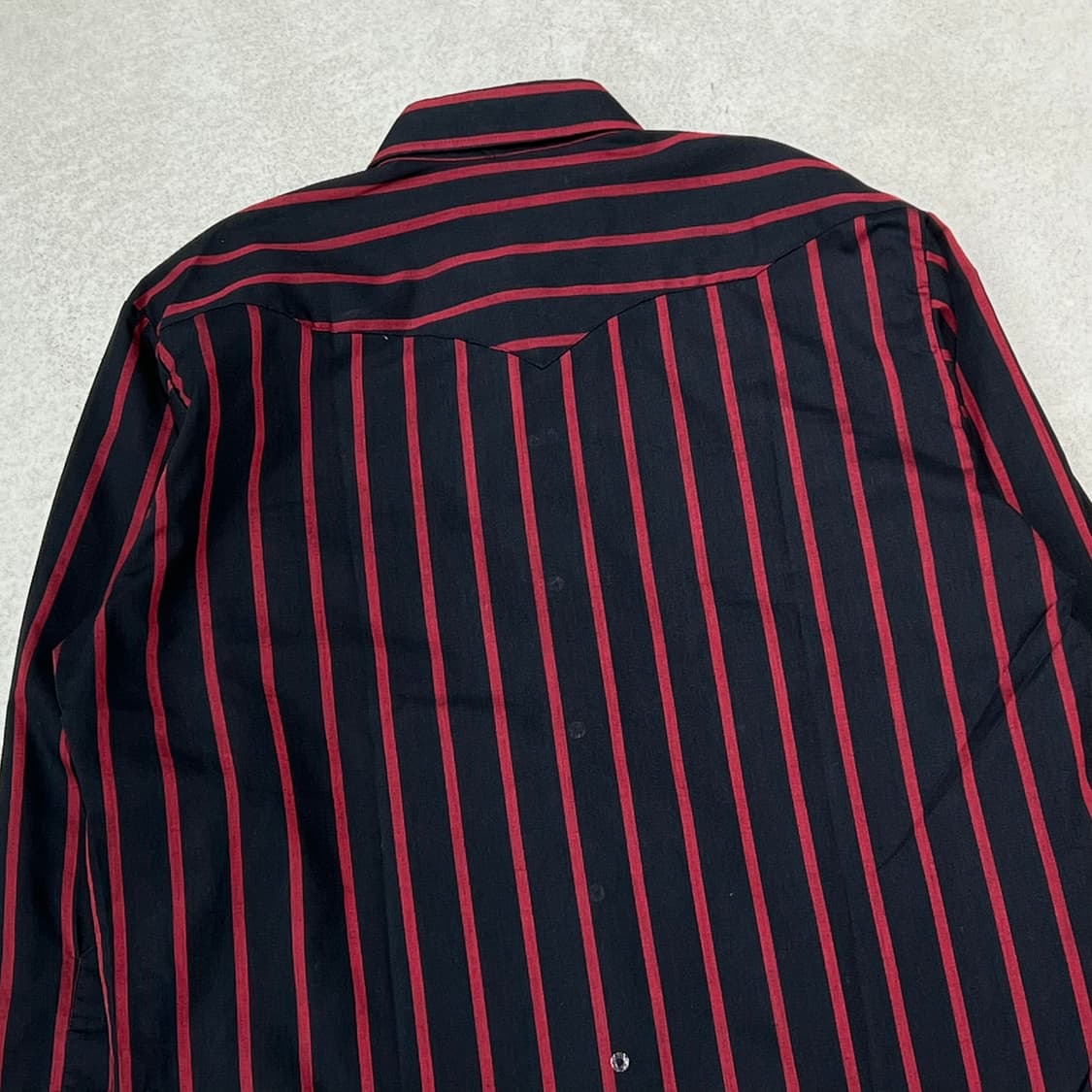 팬핸들슬림 투포켓 스트라이프셔츠 s10924 상품이미지4