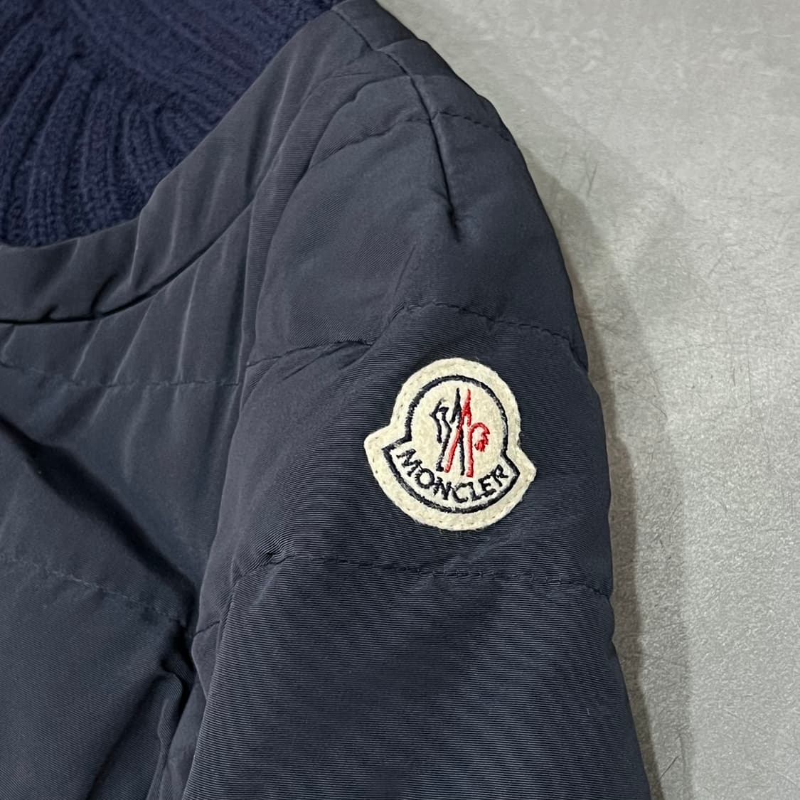  몽클레어 니트 넥 구스다운 패딩 y15559 상품이미지4