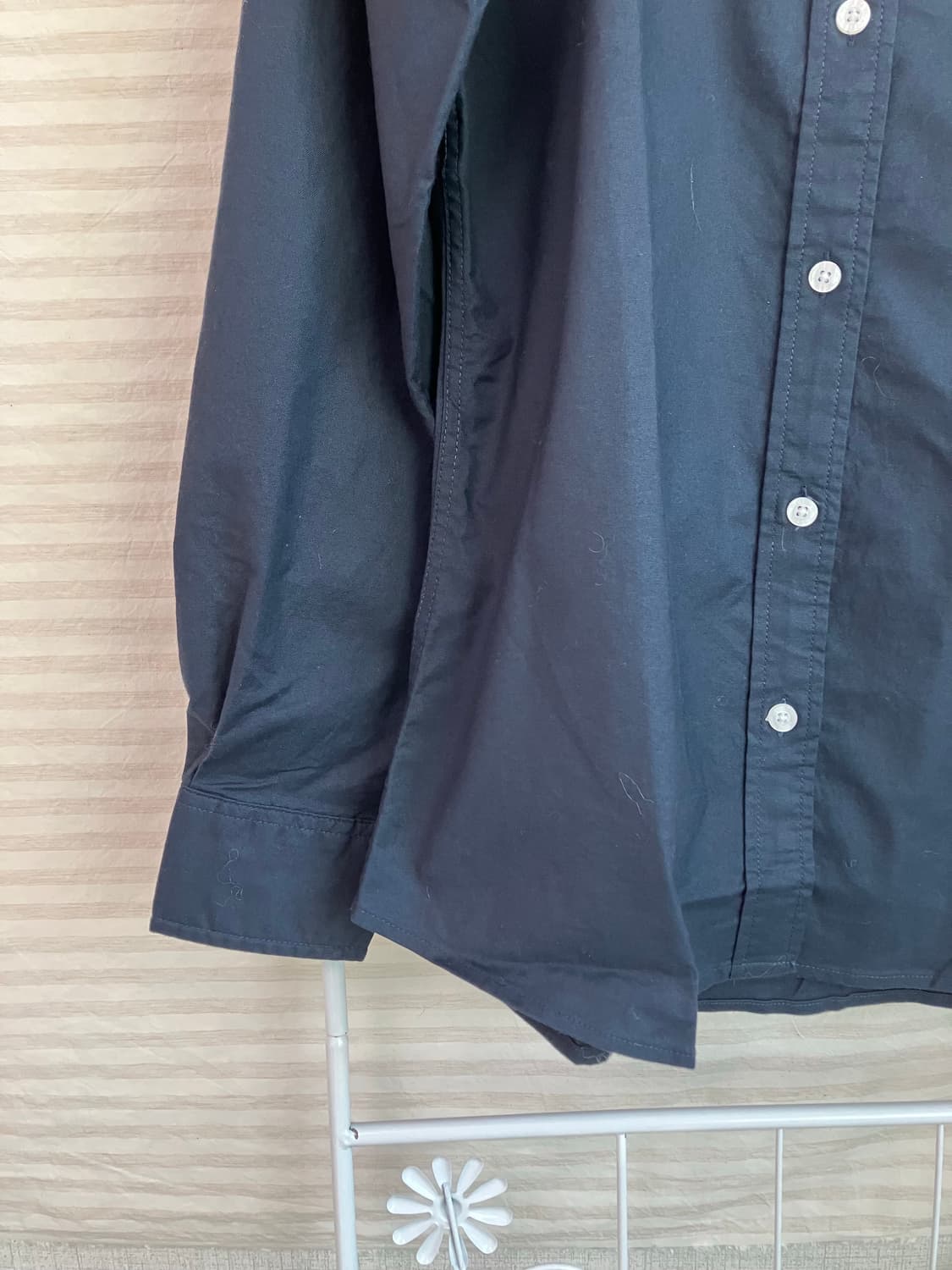 빈티지 블랙 폴로 셔츠 y2k 스트릿 갸루 펑키 일본빈티지514 상품이미지4