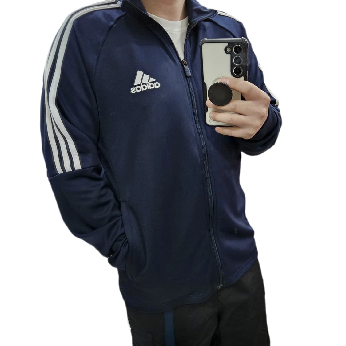 XL 100-105 아디다스 네이비 져지 트랙탑 상품이미지1