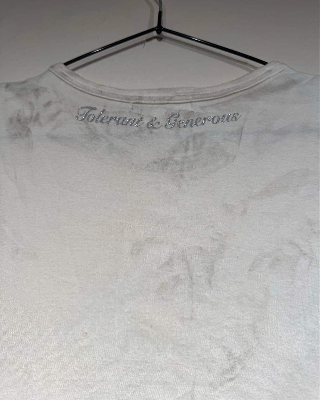 Plylntone white basic vintage t  상품이미지3