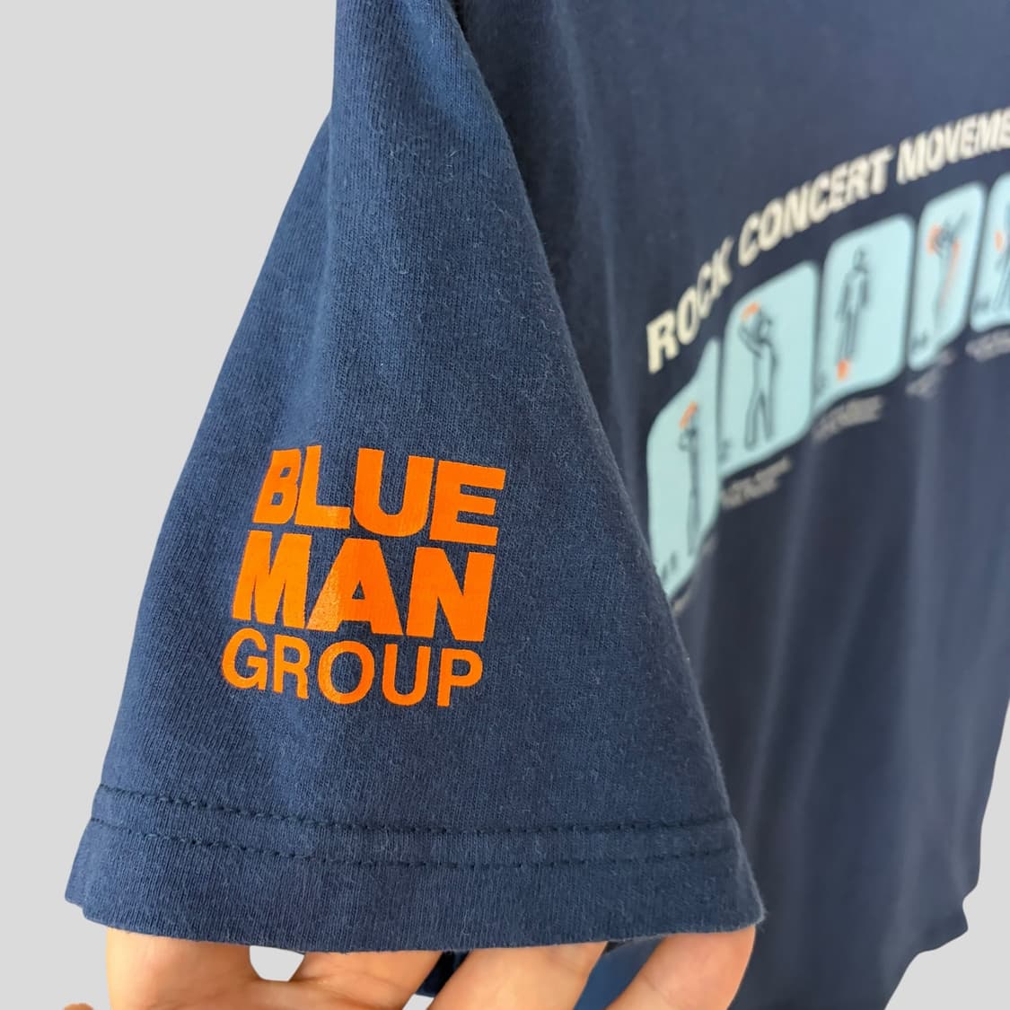 (S)Hanes 헤인즈 Blue Man Group 반팔티셔츠 상품이미지5