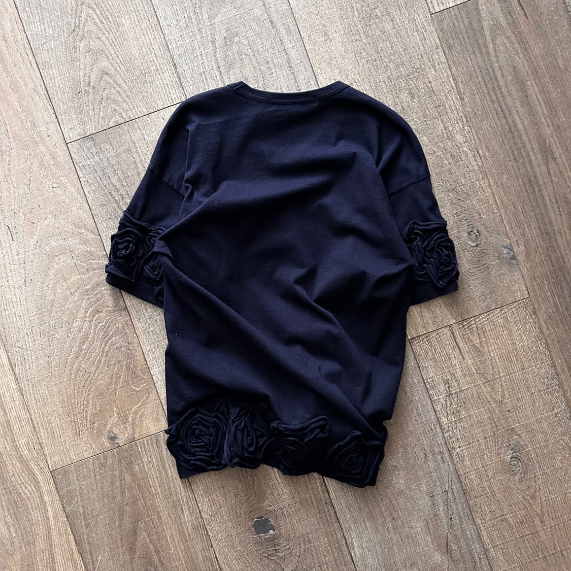 Rose Motif Half T 상품이미지7