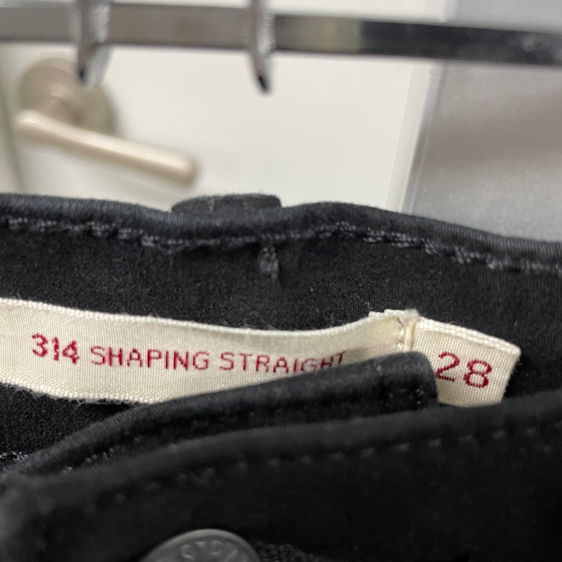 리바이스 블랙 데님 팬츠 28 상품이미지6