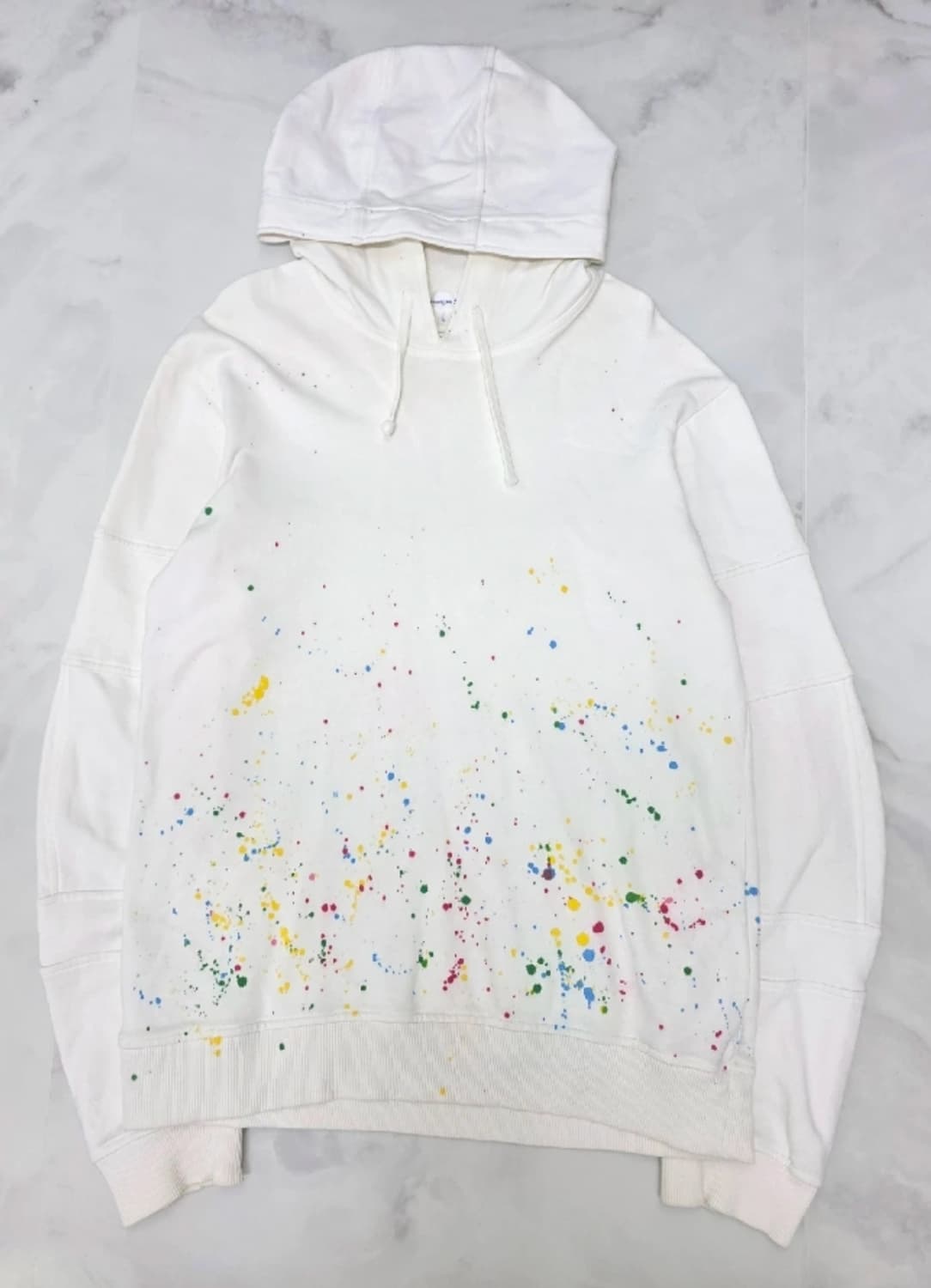 꼼데가르송 페인트 후드티 100 상품이미지1