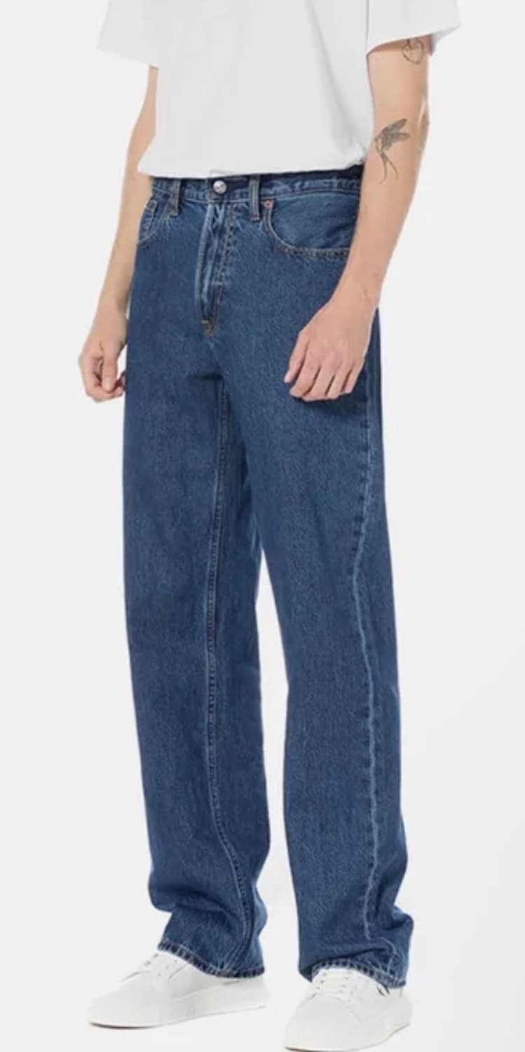 Calvin Klein 90s Straight Denim (다크블루) 상품이미지3