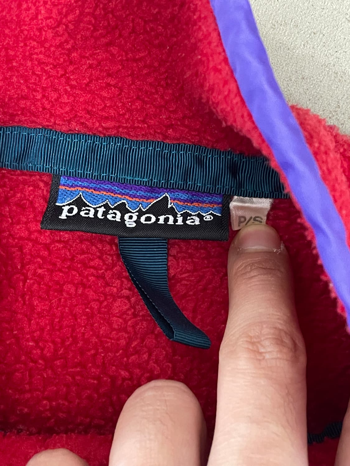 90s 파타고니아 신칠라 스냅티 상품이미지5
