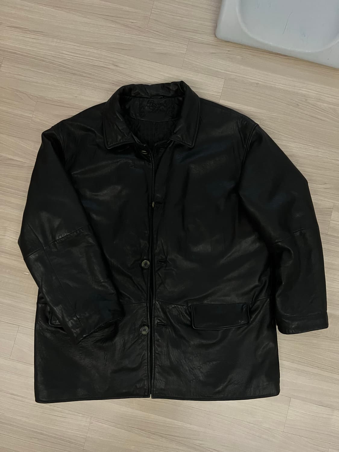 빈티지 레더 카코트 상품이미지1