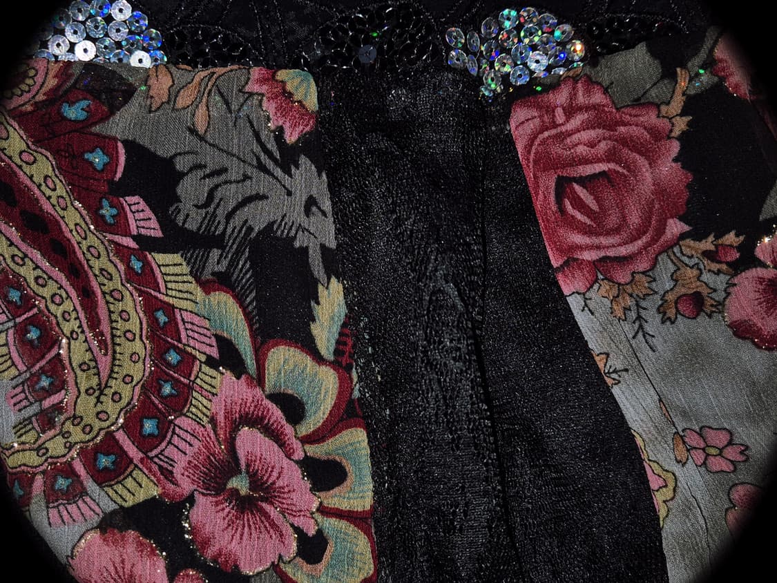 Vintage 04 bohemian paisley lace slip op 상품이미지3