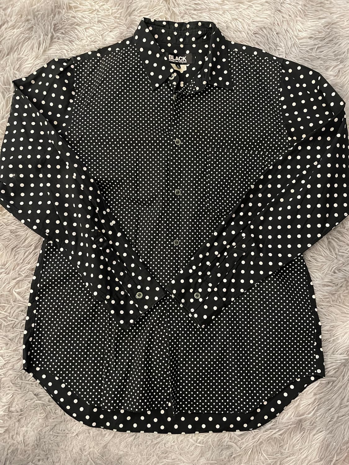 꼼데가르송 도트 셔츠 상품이미지1