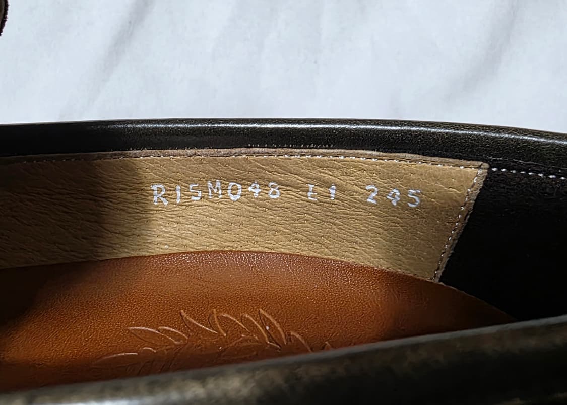 [새상품] 로맨틱무브 5cm 키높이 유팁 페니 로퍼 (딥그린 투톤) 상품이미지9