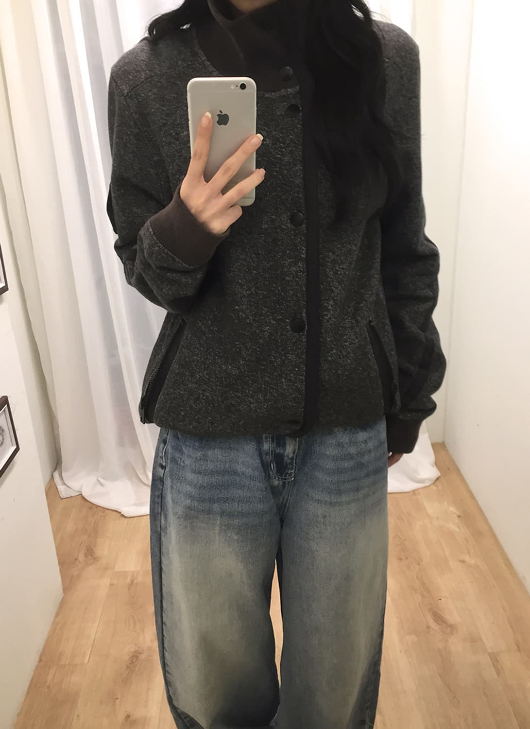 Woman DKNY Snap Jaket 100 상품이미지1