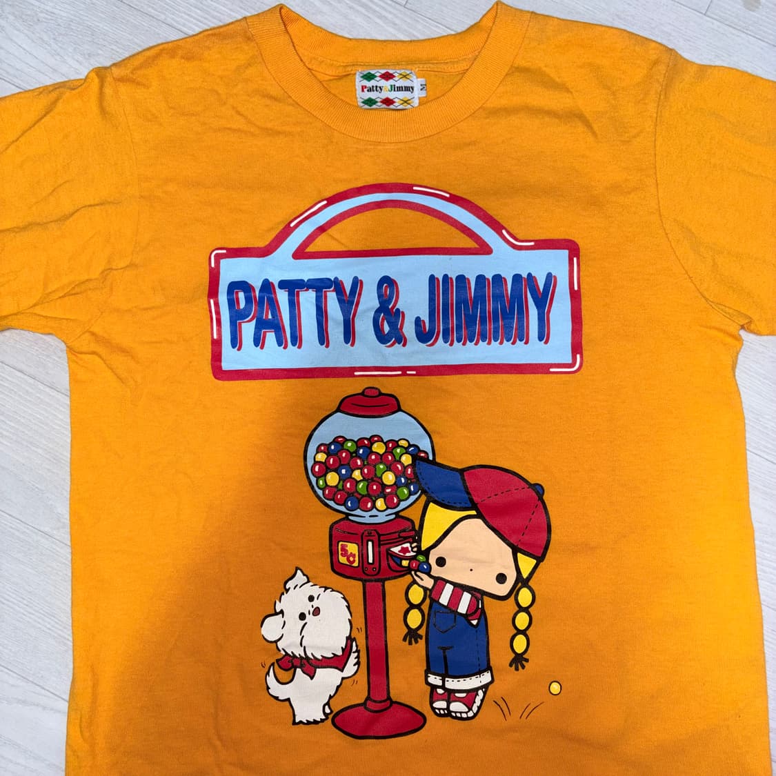 패티 앤 지미(Patty & Jimmy)' 그래픽 반팔 티셔츠 상품이미지3