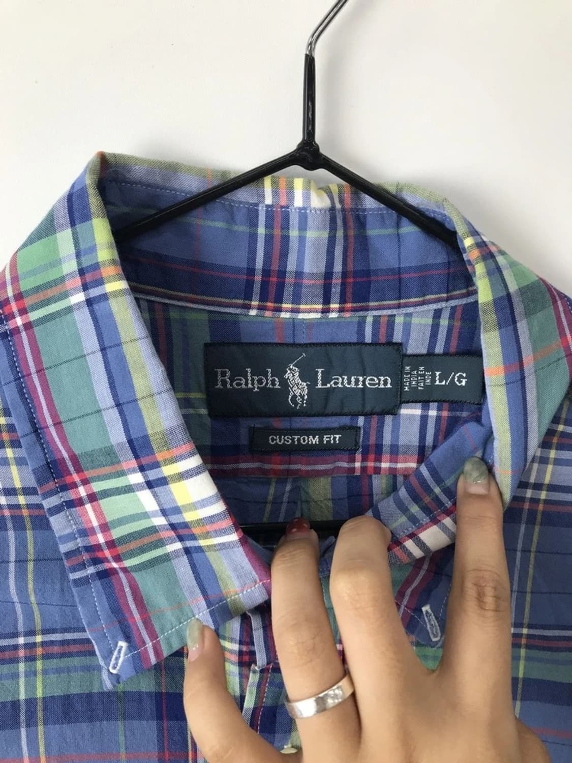 Polo Ralph Lauren Custom Fit Plaid Shirt 상품이미지5