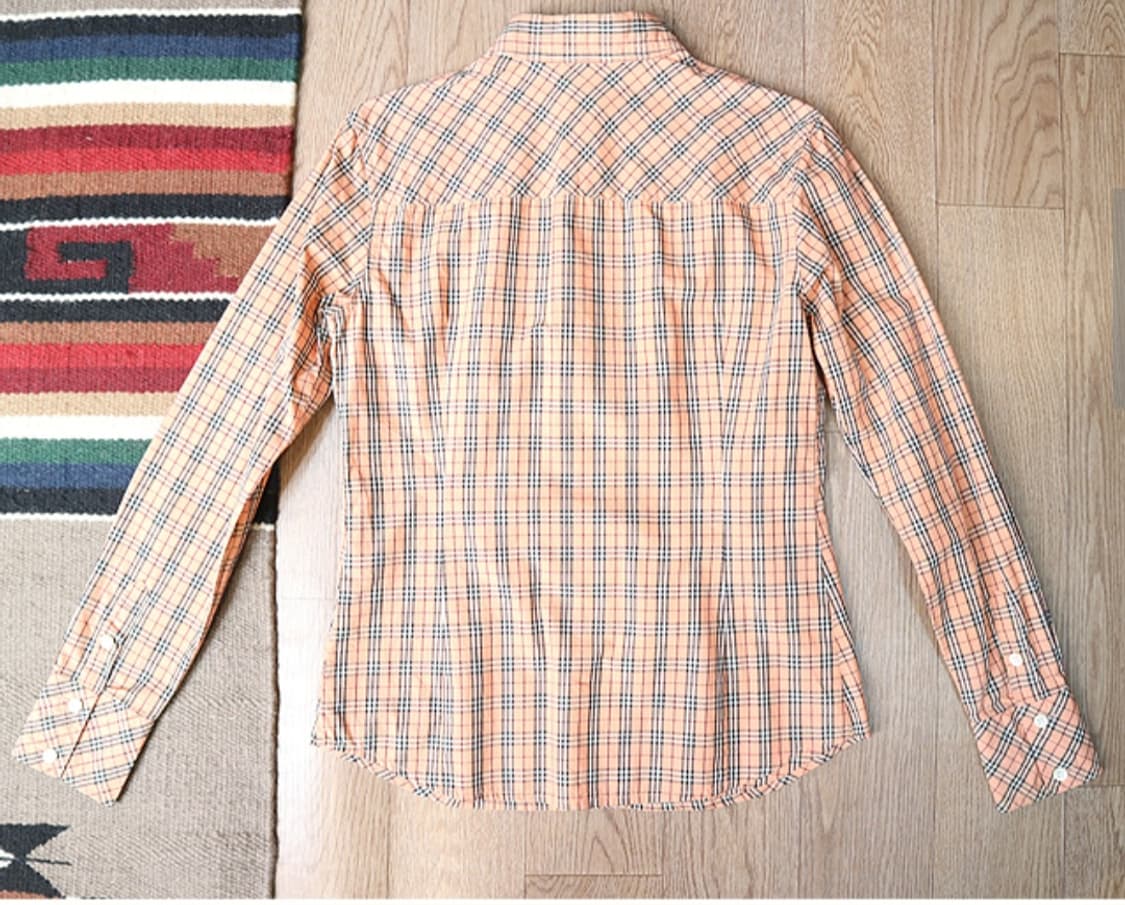 BURBERRY 버버리 블루라벨 핑크&노바체크 남방 상품이미지5