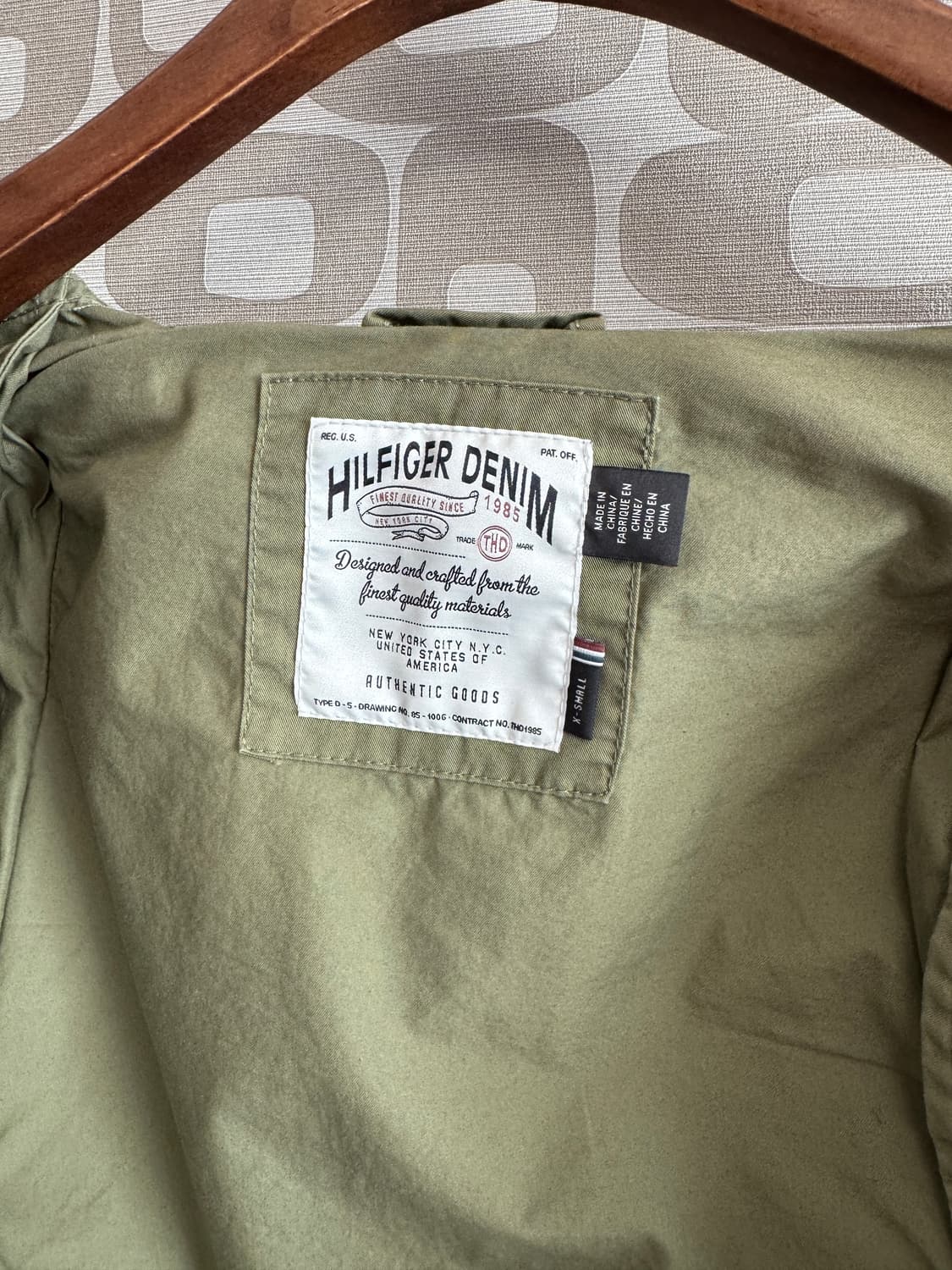 Tommy Hilfiger 타미 힐피거 야상 자켓 XS 상품이미지6