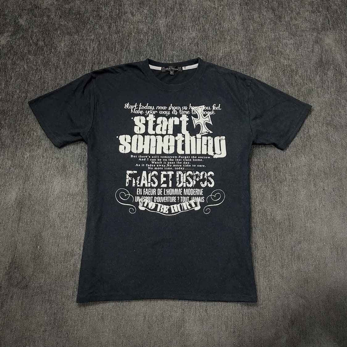 Punk lettering short sleeve 상품이미지4