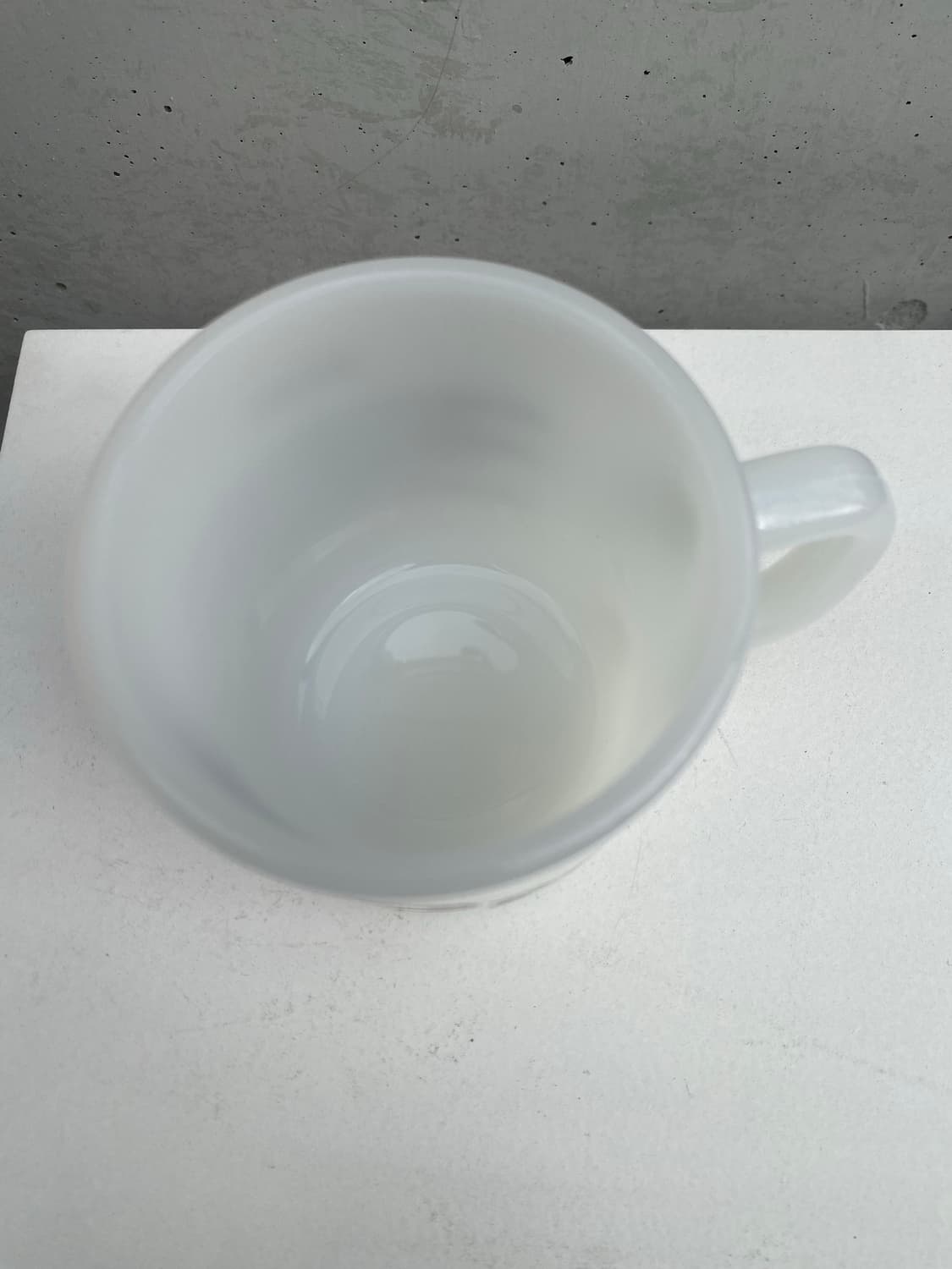 Glasbake “Mom” white milk glass 상품이미지3
