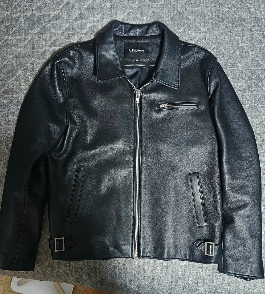 도프제이슨 램스킨 리얼 양가죽 자켓 xl 상품이미지1