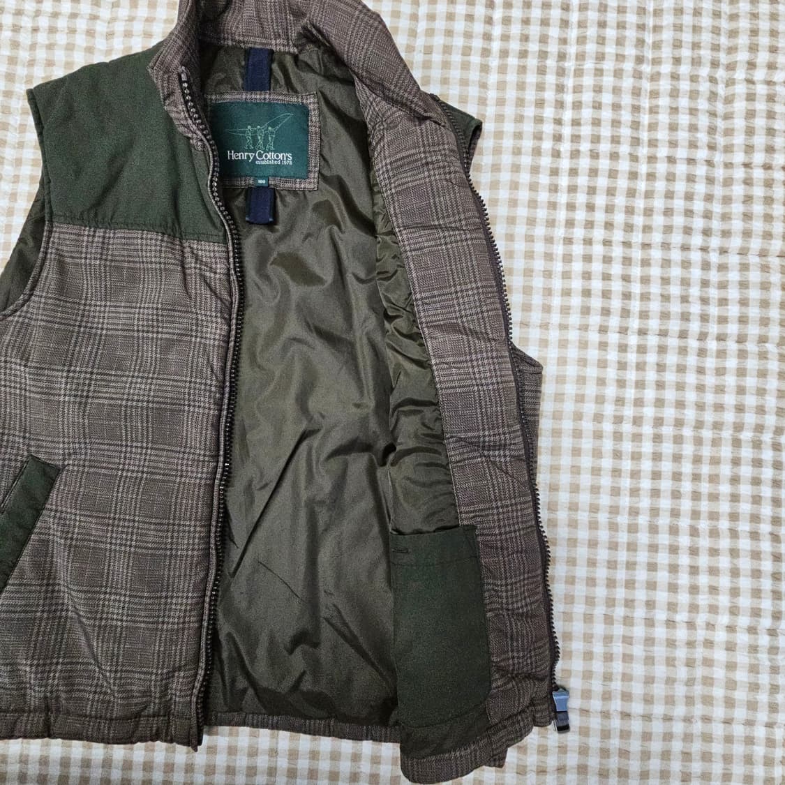 헨리코튼 경량패딩 베스트 조끼 남자100 상품이미지5