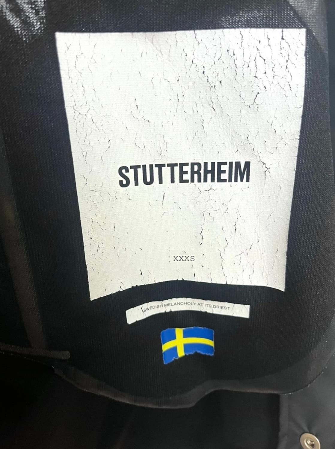 Stutterheim 레인코트 블랙 상품이미지4