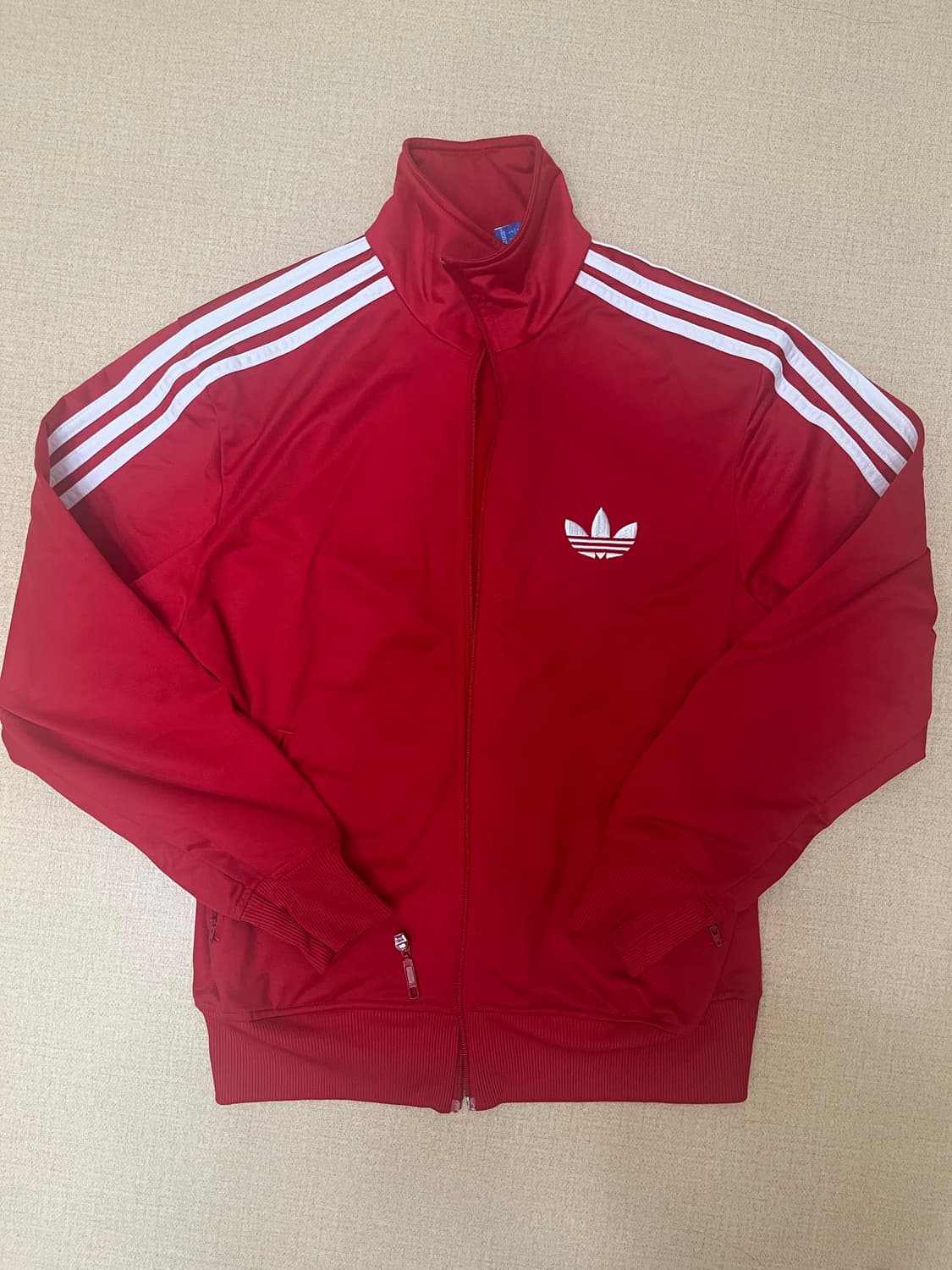 아디다스 구판 파이어버드 레드 져지 S사이즈 상품이미지1