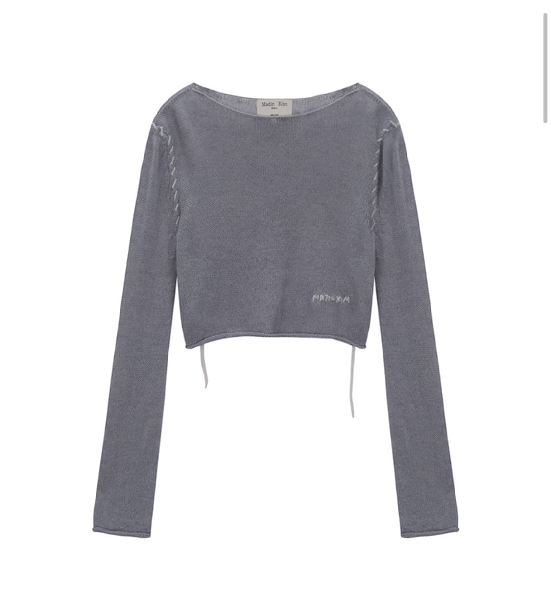 Matinkim 마뗑킴 스티치 니트 탑 상품이미지6