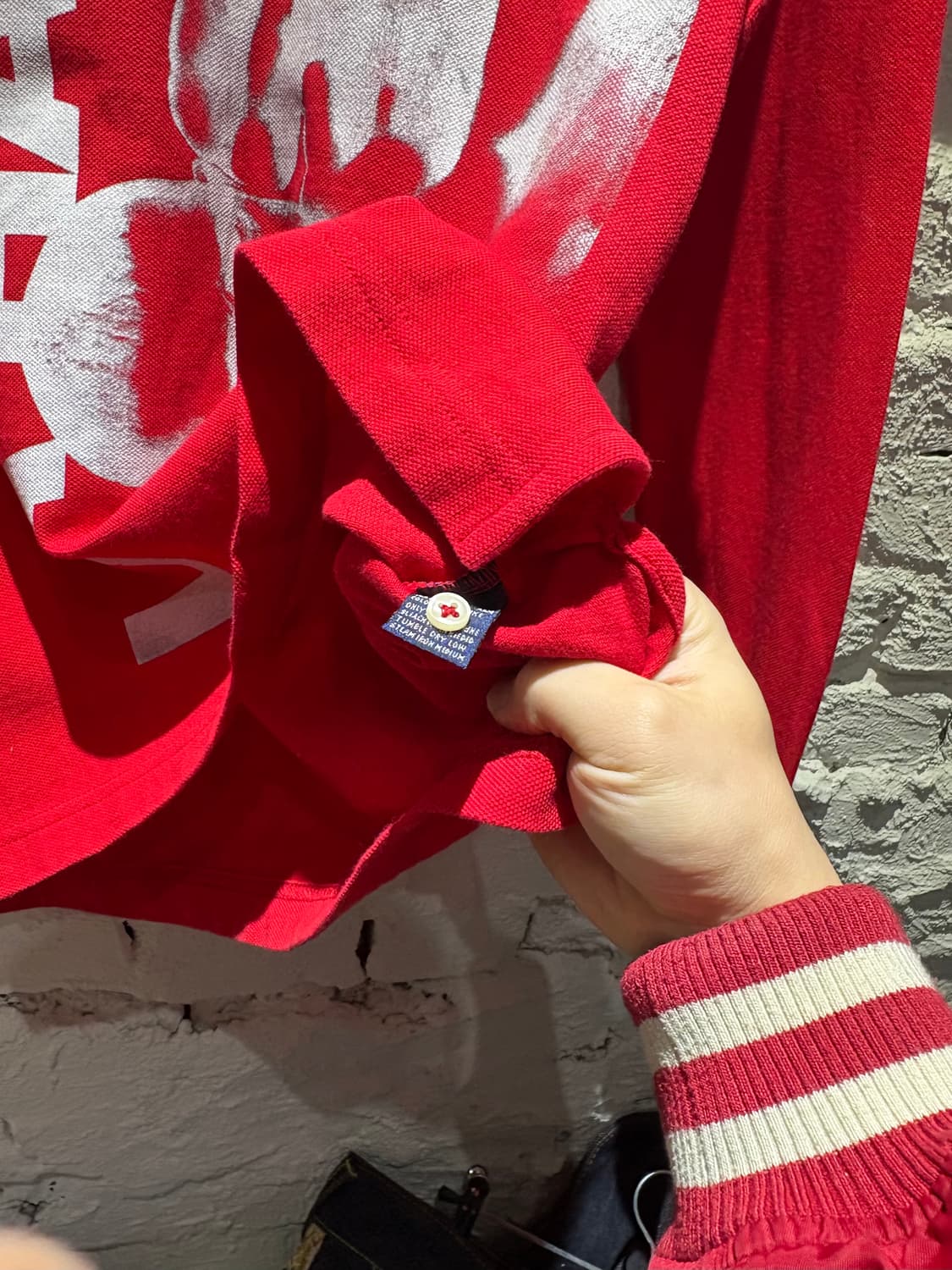 폴로 빅포니 LA HAINE 커스텀 카라 슬리브  상품이미지5