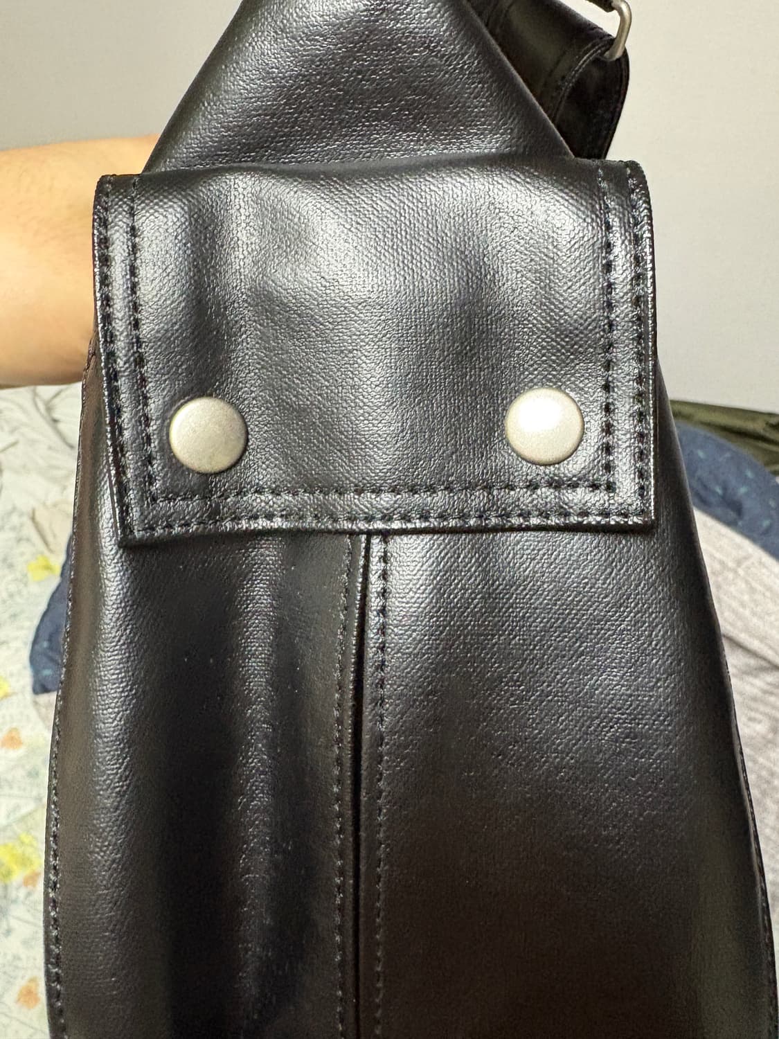 포터 프리스타일 숄더백 L사이즈 블랙 상품이미지4