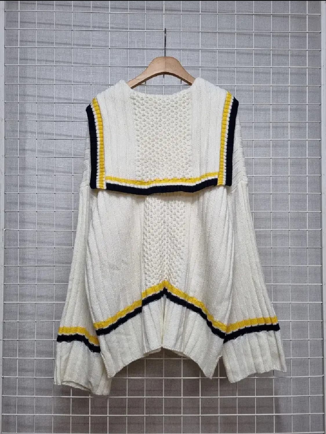 로라로라 세일러카라 니트 free (새상품급) 상품이미지3