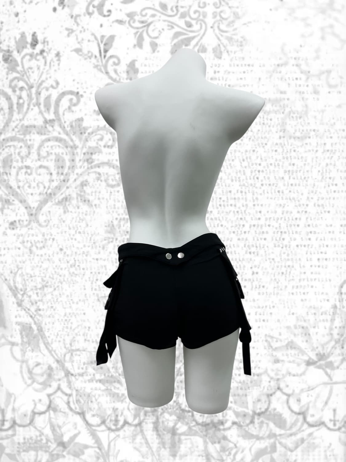 side pocket stud shorts 상품이미지6
