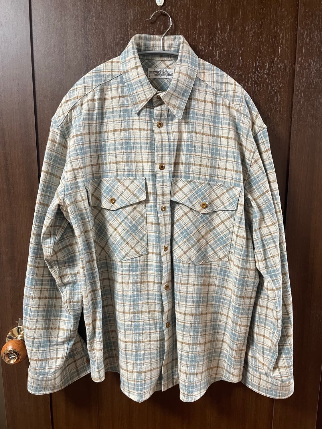 (1) 히즈핸더 HEAVY FLANNEL CPO SHIRTS 상품이미지1
